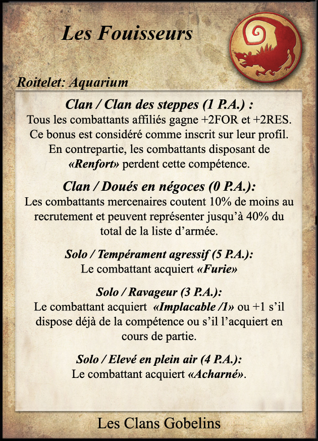 Les Fouisseurs